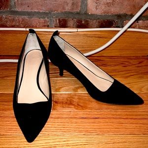Everlane black kitten heels